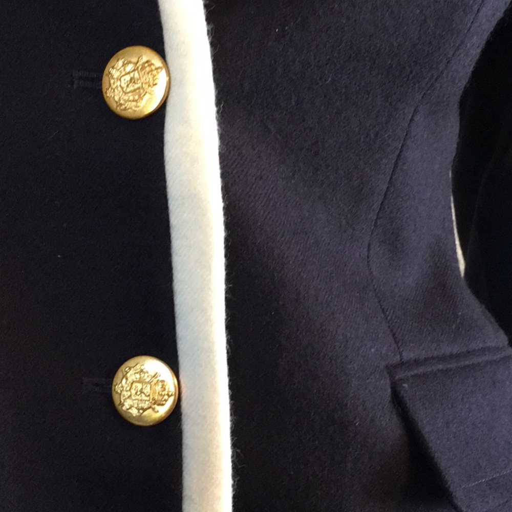 Wool Jcrew Two-Button Front Blazer - image 3